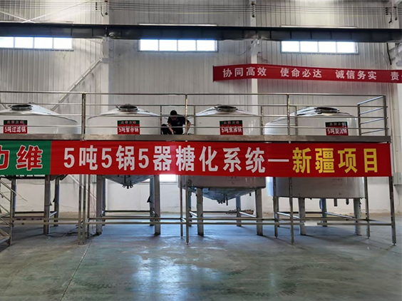 阿拉善精酿啤酒设备厂—5吨精酿啤酒设备—新疆项目